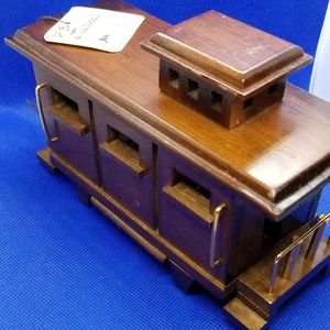 VINTAGE George-Good Corp Train Car Music Box